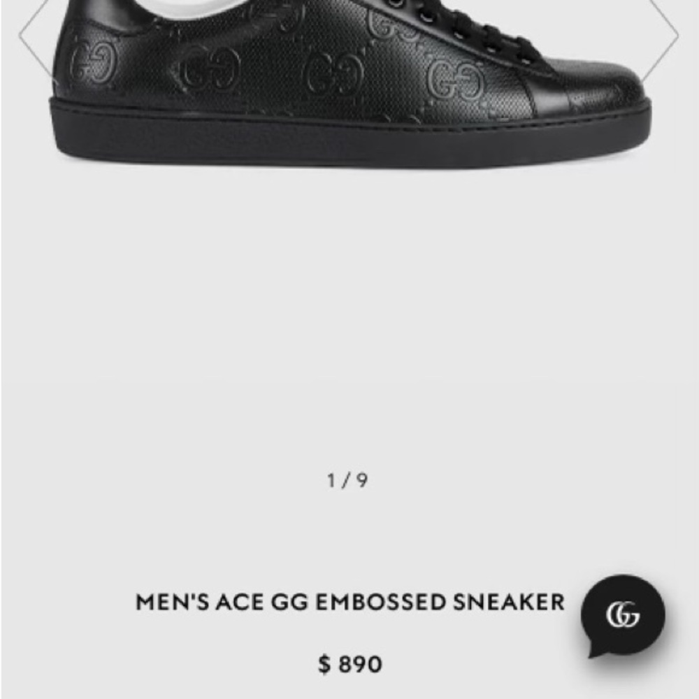 Men’s Ace GG Embossed Sneaker